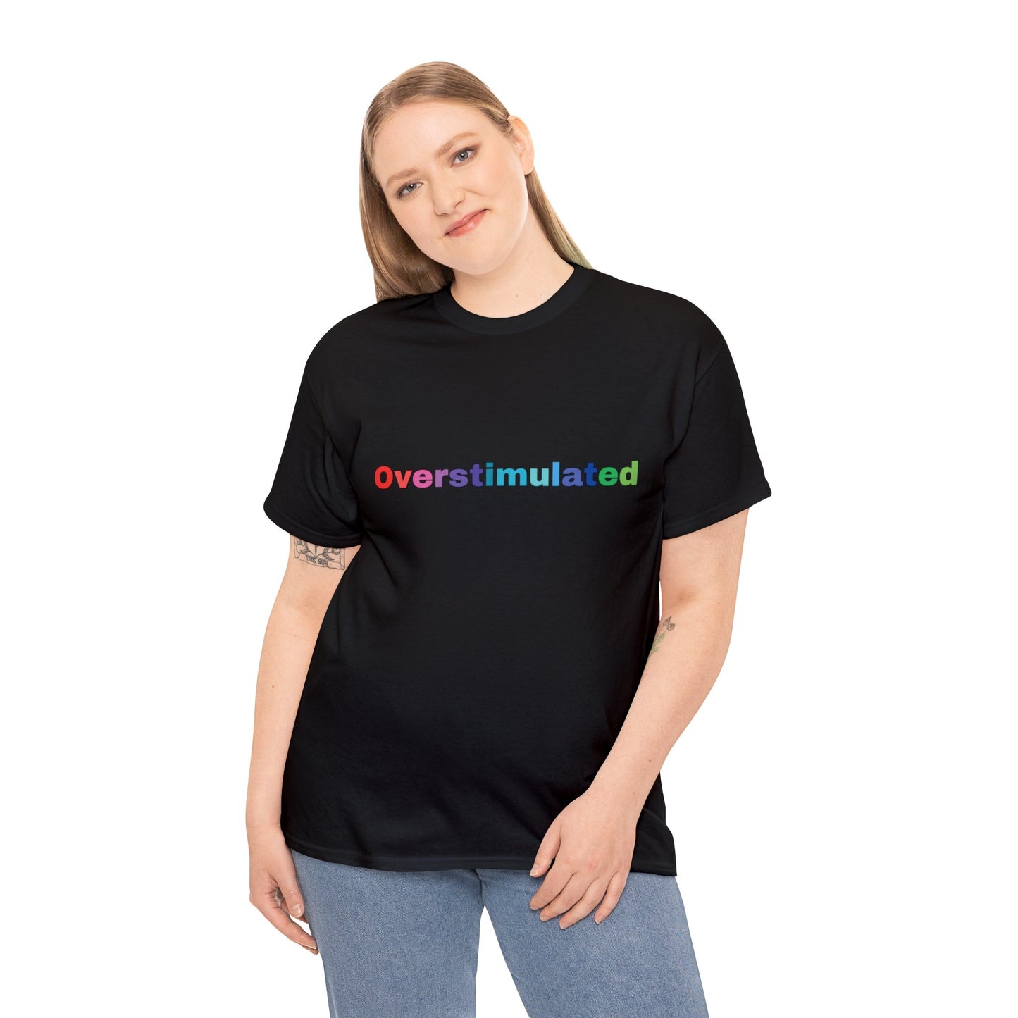 Overstimulated tee