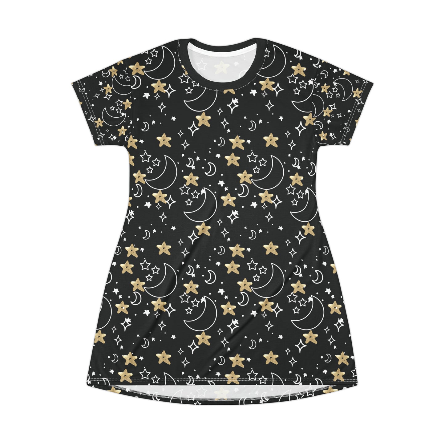 Space T-Shirt Dress (AOP)