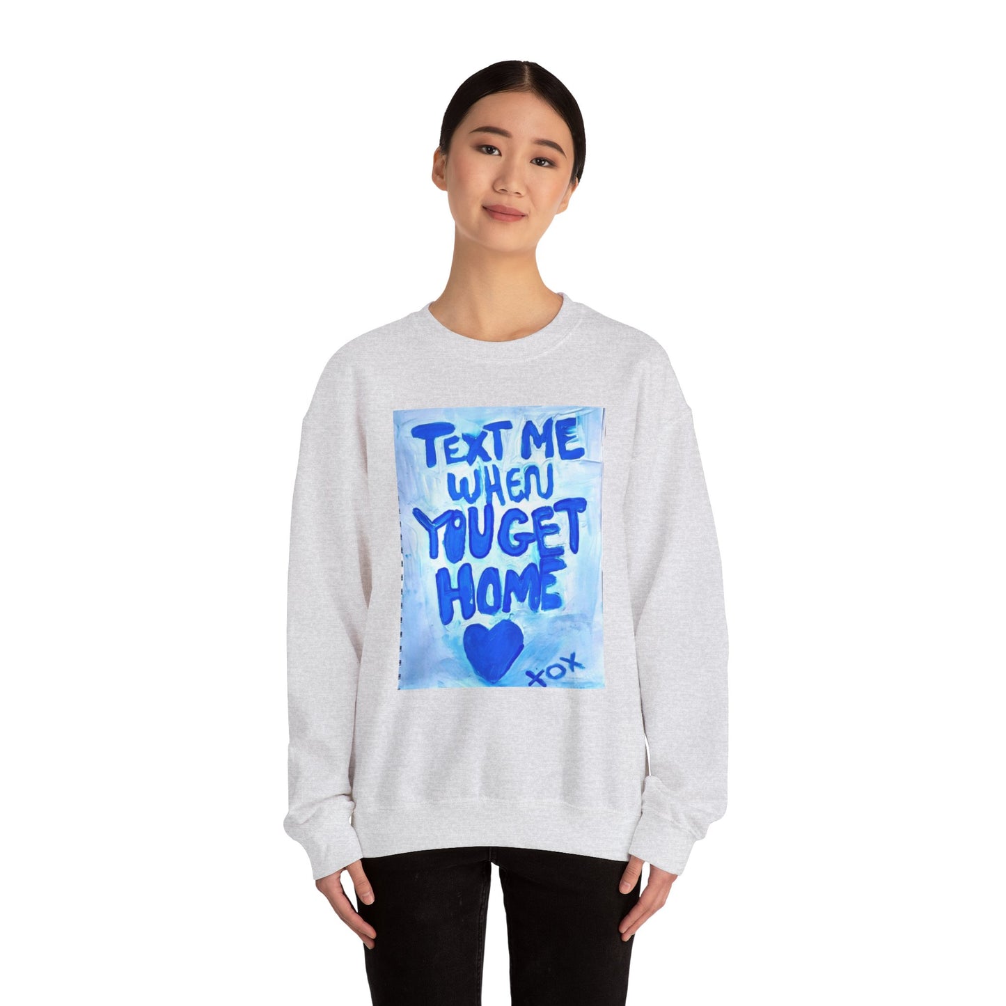 Sweater. Text me when you get home. TroubledThreadss™