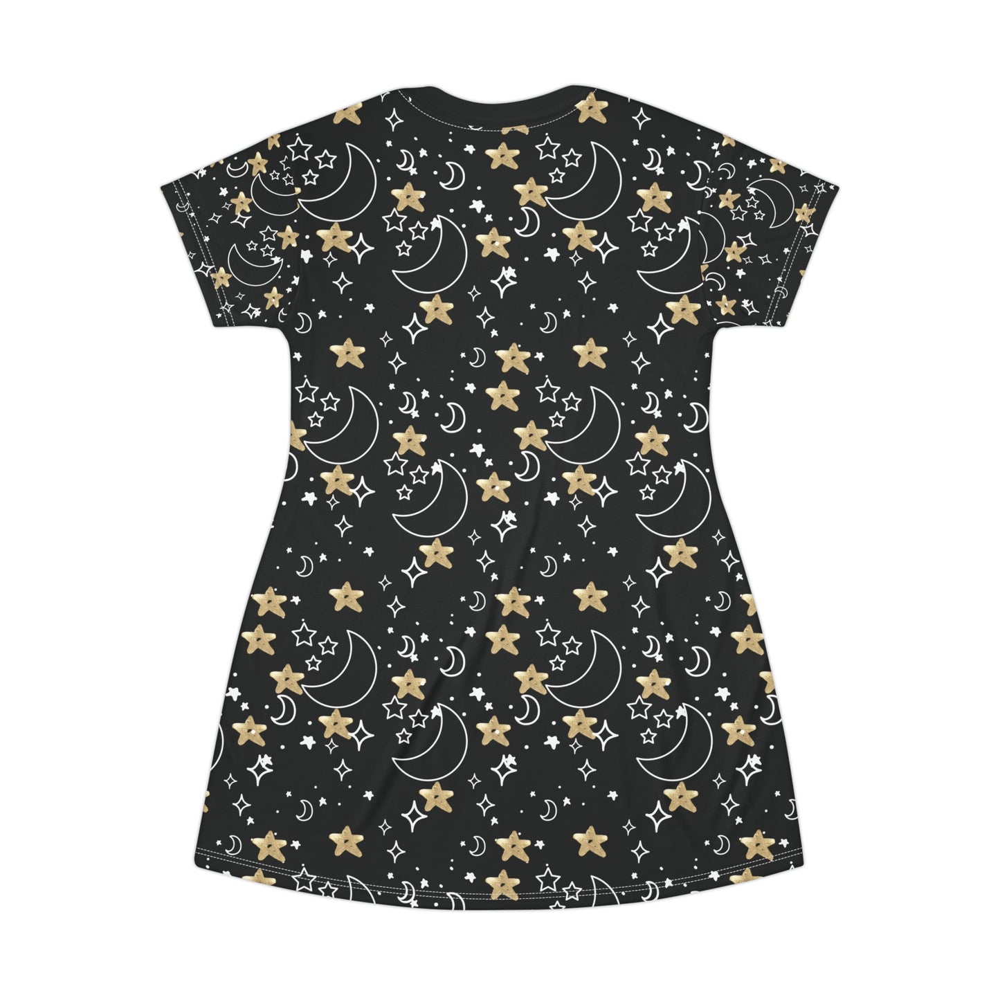 Space T-Shirt Dress (AOP)