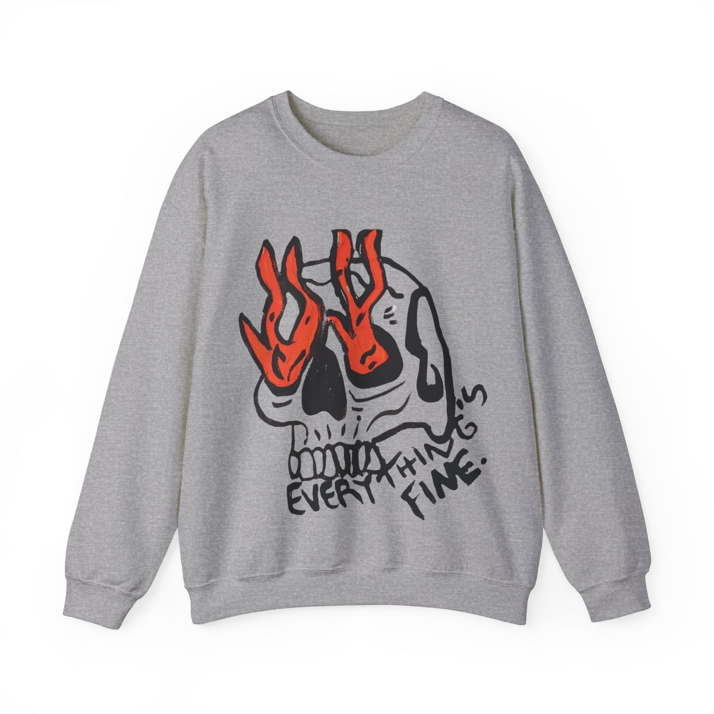 Everything is fine! Crewneck Sweatshirt