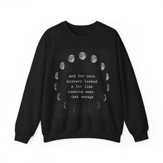 I' m running away Crewneck Sweatshirt