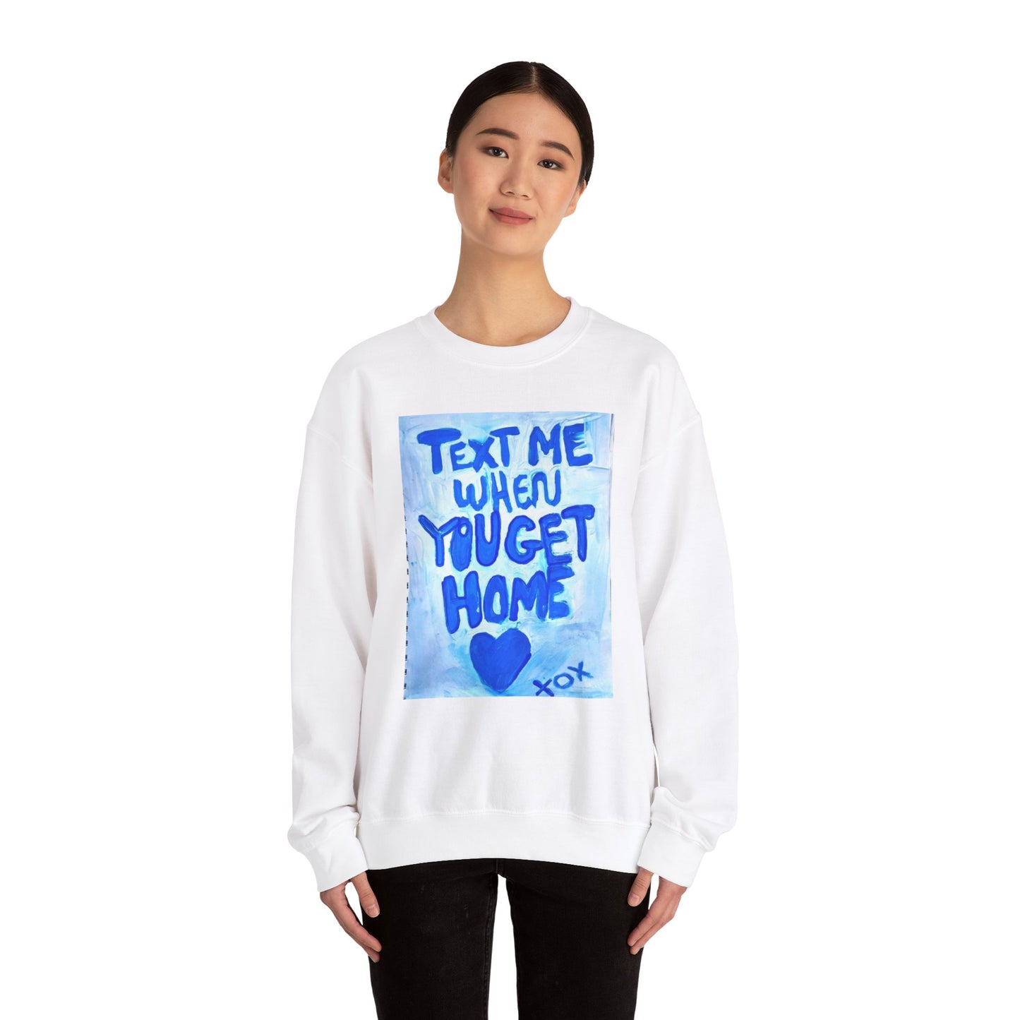 Sweater. Text me when you get home. TroubledThreadss™