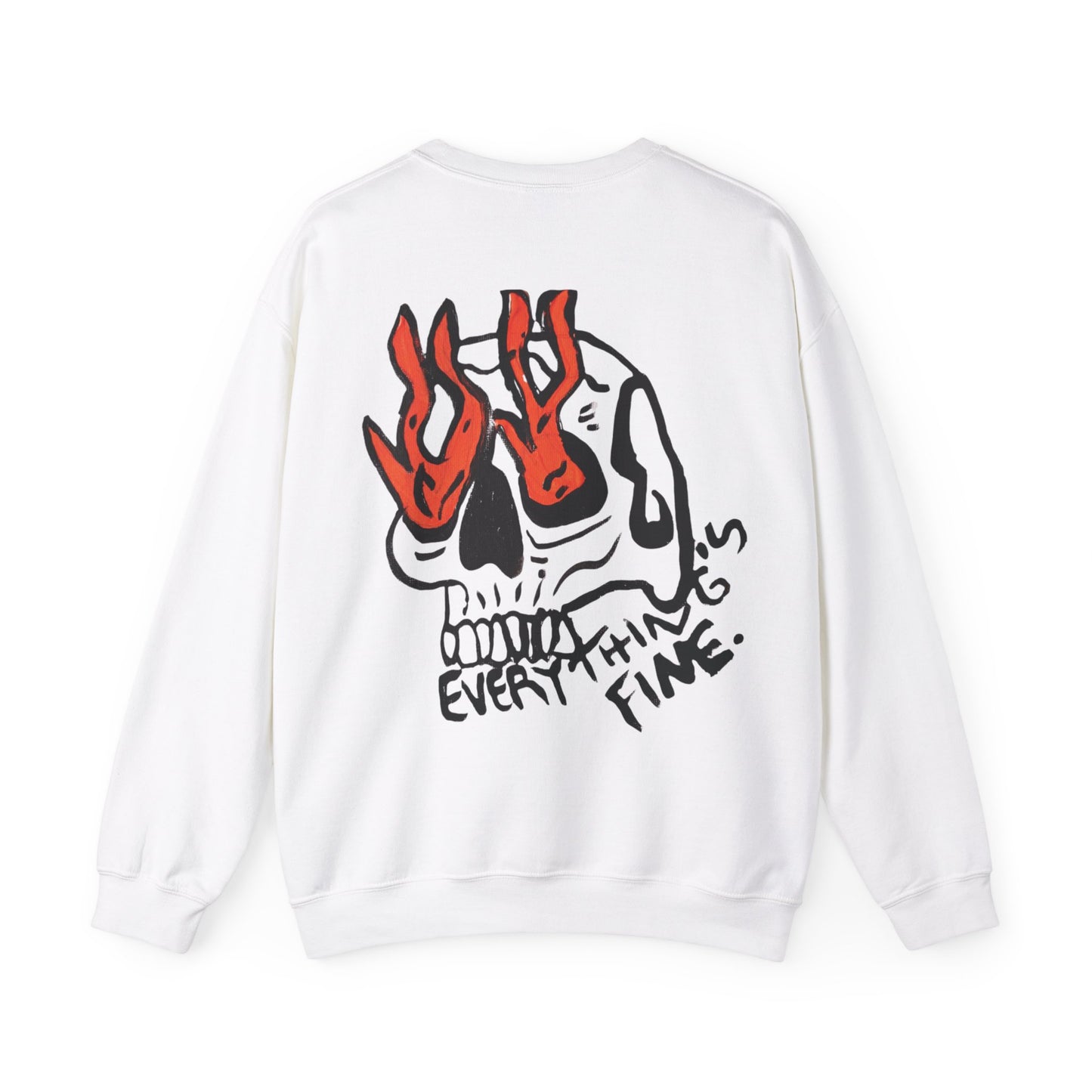 Everything is fine! Crewneck Sweatshirt